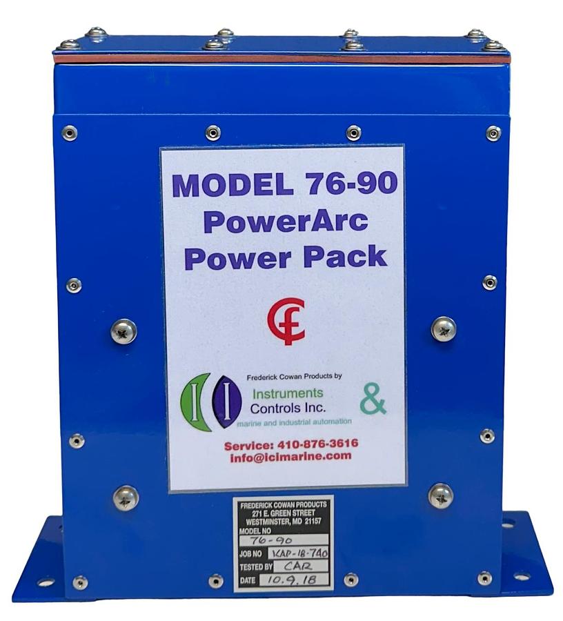 Used NEW FREDERICK COWAN MODEL 76-90 PowerArc RED HEAD POWER SUPPLY 12 JOULE NSNP
