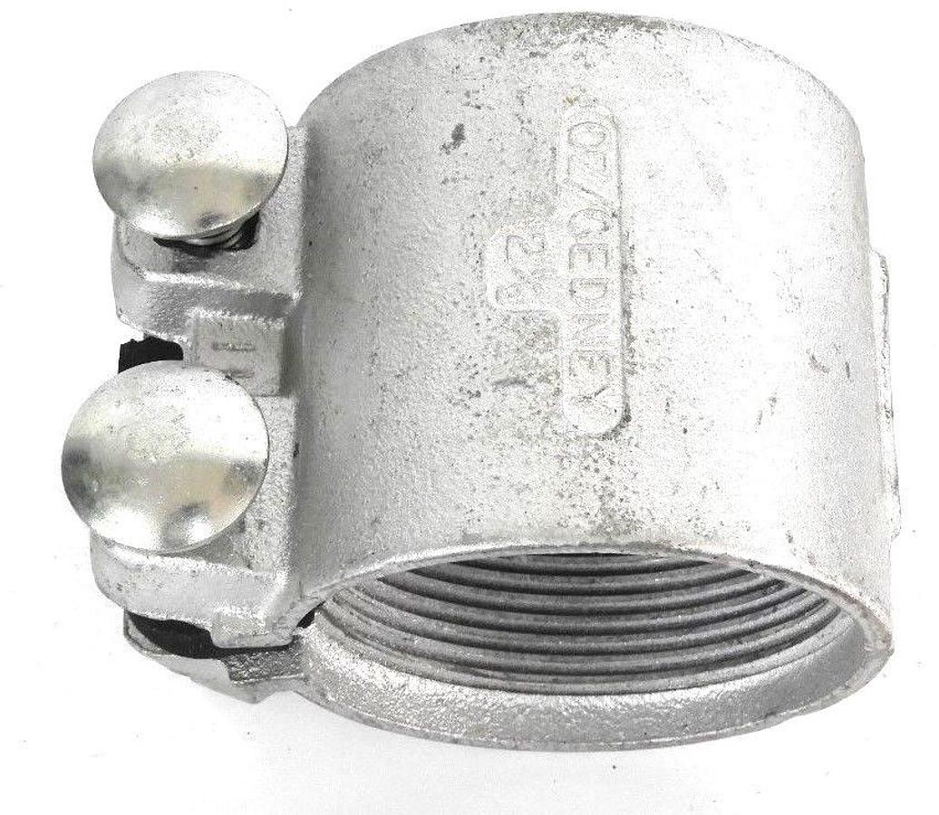 Used LOT OF 3 NEW OZ GEDNEY 2-1/2" SPLIT RIGID COUPLINGS SSP 250