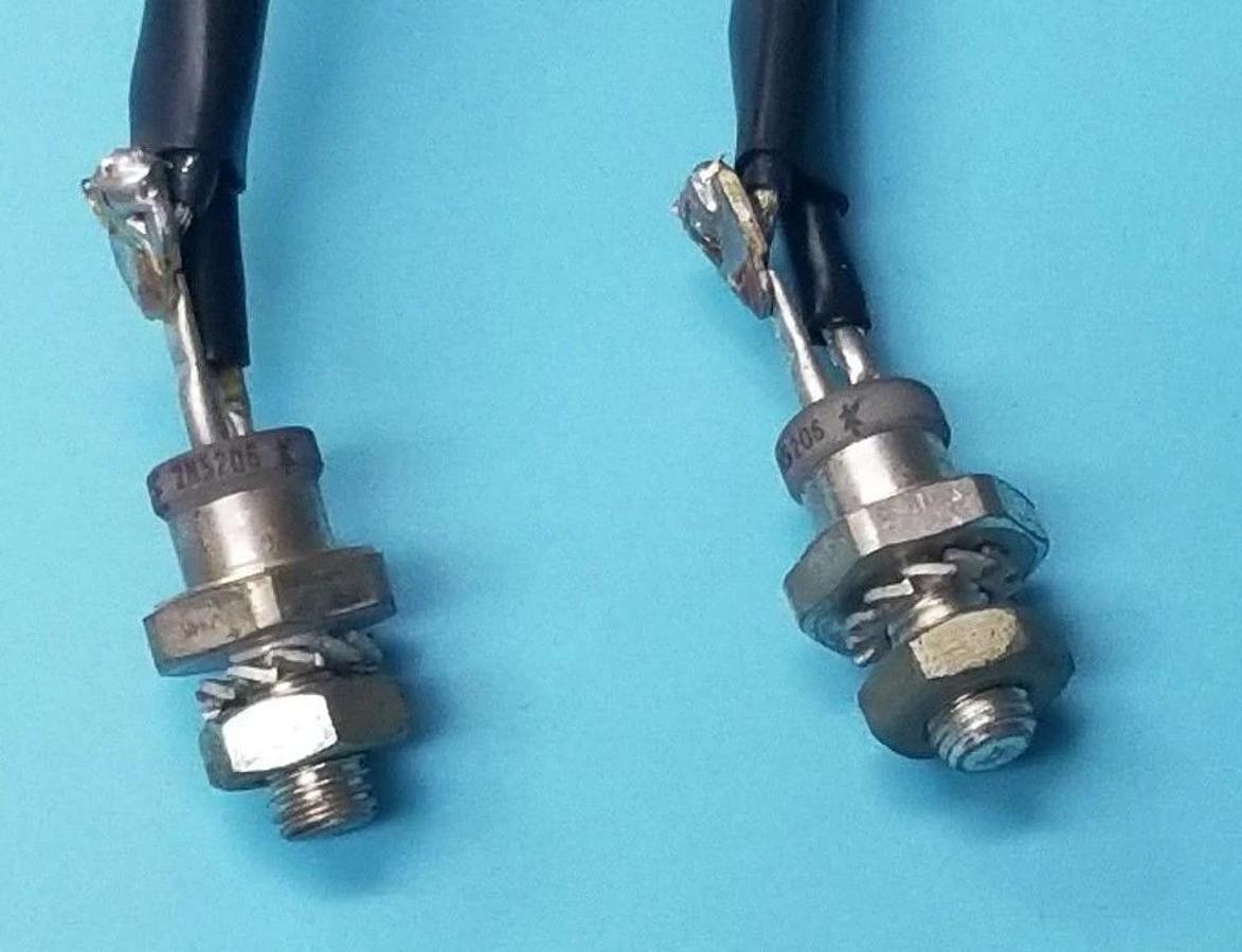 Used LOT OF 2 GENERAL ELECTRIC 2N5206 SCR THYRISTORS
