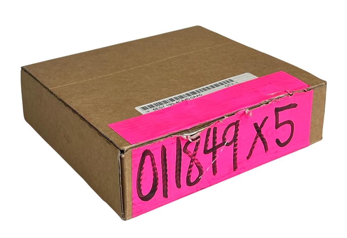Used 4 SIEMENS 6ES7 193-4CA40-0AA0 / 6ES71934CA400AA0 SIMATIC TERMINAL MODULES NSMP