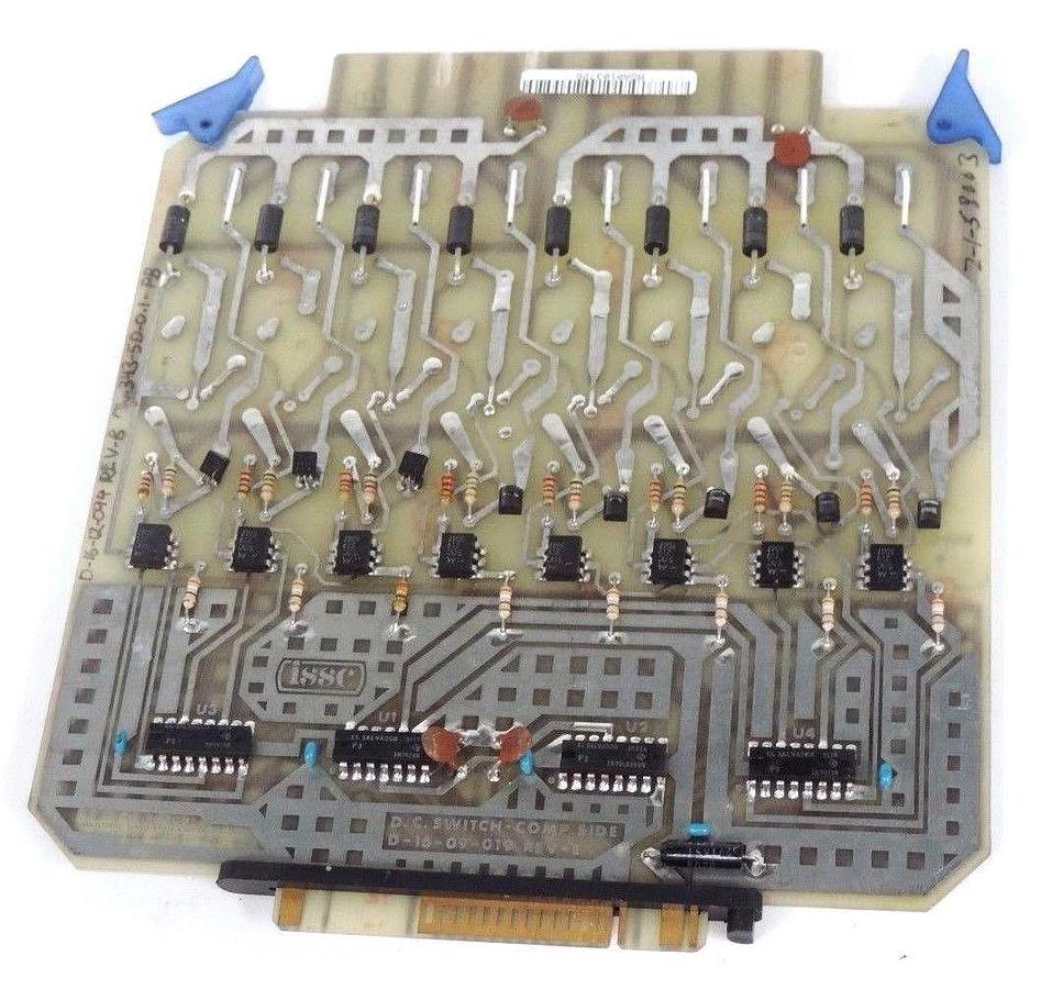 Refurbished REPAIRED ISSC D-16-09-019 DC SWITCH D1609019 REV. E