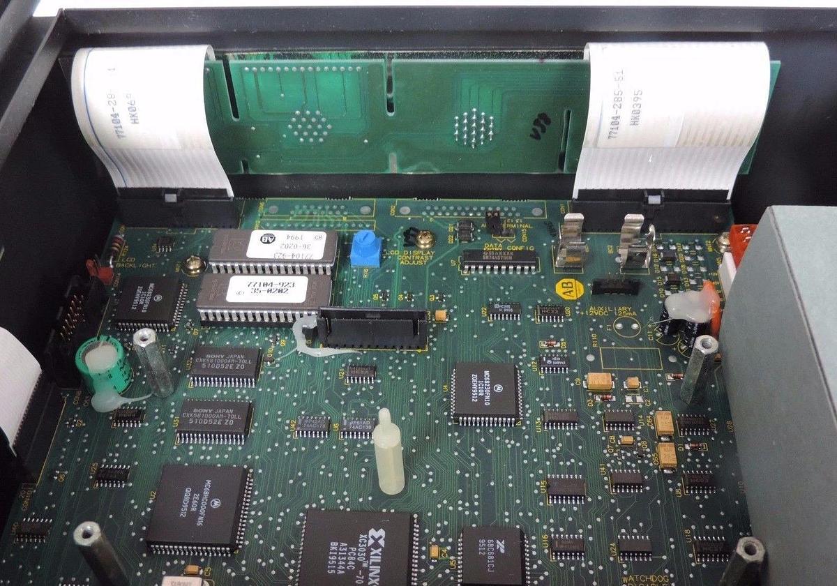 Used ALLEN BRADLEY 2755-DS4A BAR CODE DECODER 2755DS4A SER. B REV. C