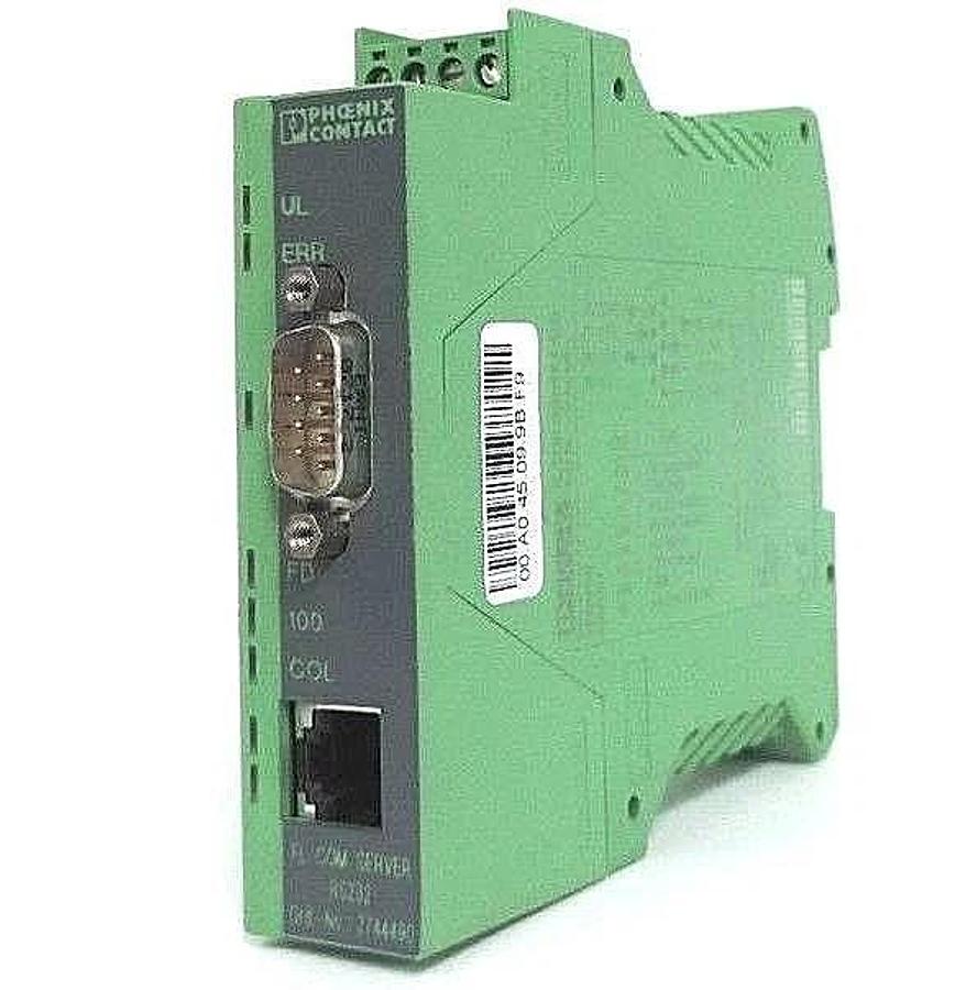 Used PHOENIX CONTACT 2744490 FL COM SERVER RS232
