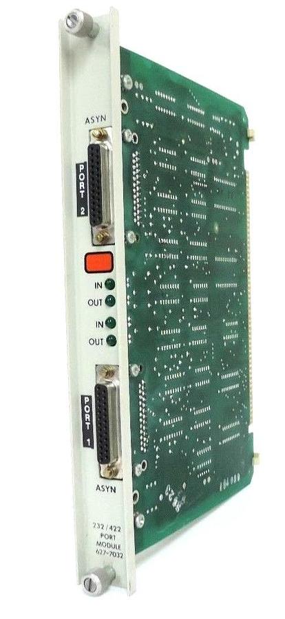 Refurbished REPAIRED HONEYWELL ISSC 627-7032 REV. A3 PORT MODULE 232/422