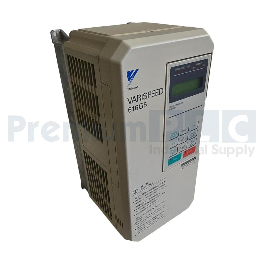 Used YASKAWA CIMR-G5A20P7 SPEC. 20P71F VARISPEED 616G5 AC INVERTER 0.7kW 230VAC NSNP