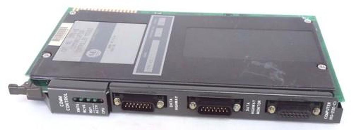 Used ALLEN BRADLEY 1771-KE COMMUNICATION CONTROLLER MODULE 1771KE F/W REV. J SER. A