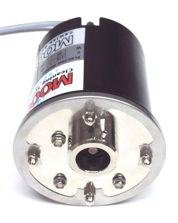Used NEW MOOG CLEANING SYSTEMS CE SERIES ELECTRIC MOTOR 110V, 50HZ, 56W, 11RPM