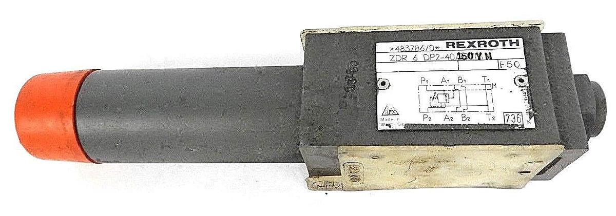 Used NEW REXROTH 483786/0 HYDRAULIC VALVE ZDR 6 DP2-40/150YM