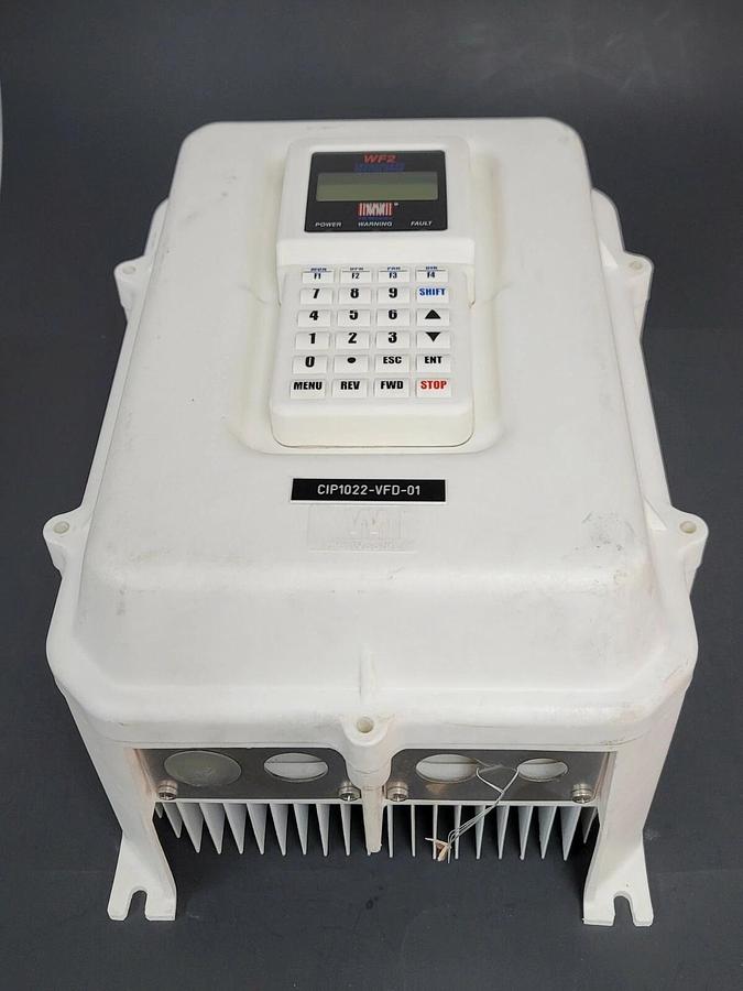 Used DANFOSS VACON TB WOODS WF2C4010-0N DRIVE 10HP 460VAC 3PHASE NEMA 1