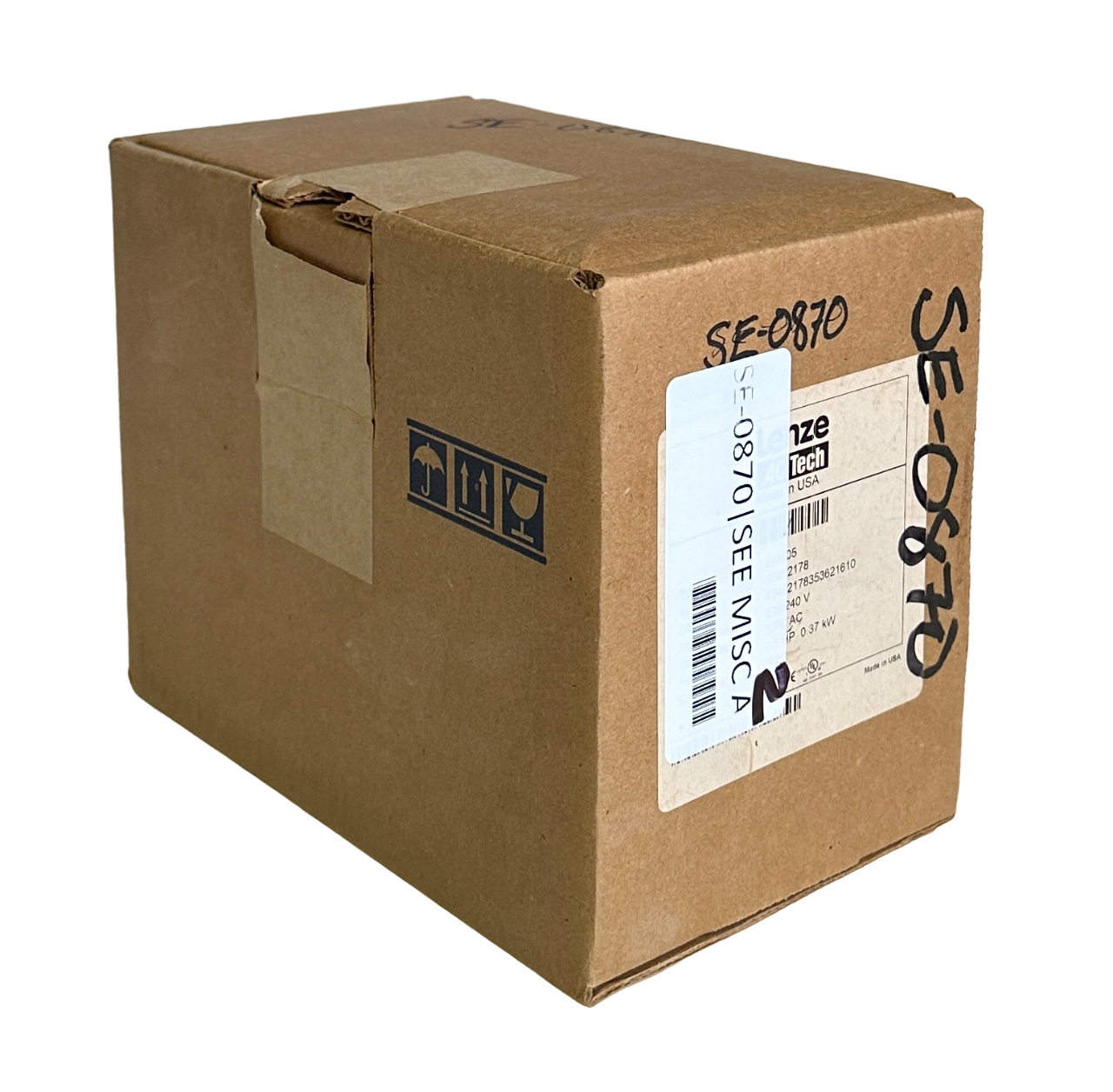 Used NEW LENZE AC TECH SM205 / 13452178 SCM SERIES INVERTER DRIVE 0.5HP/0.37kW