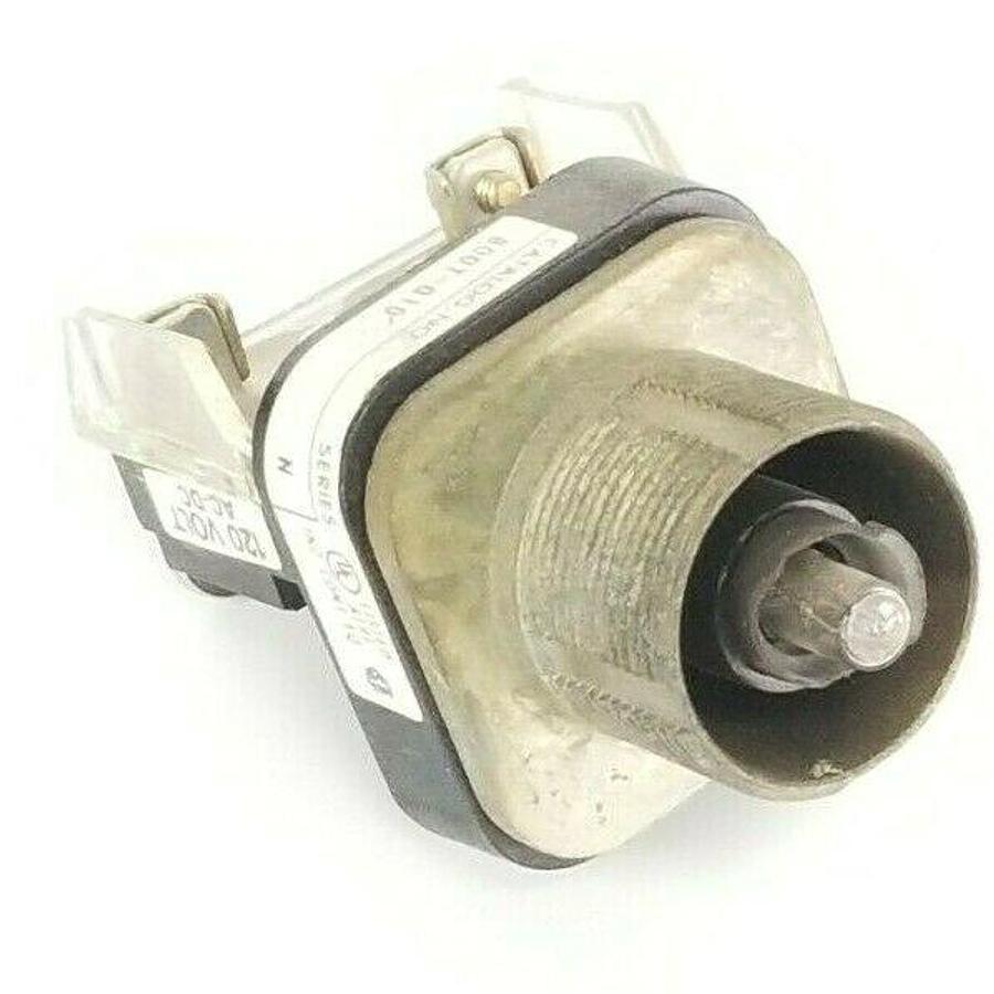 Used ALLEN BRADLEY 800T-Q10 SER. N PILOT LIGHT 120V (DAMAGED)