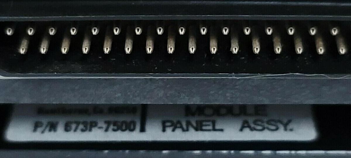 Used NEW EAGLE SIGNAL CP714A6 LOAD TRACK INTERFACE W/ 673P-7500 PANEL ASSY. EPTAK