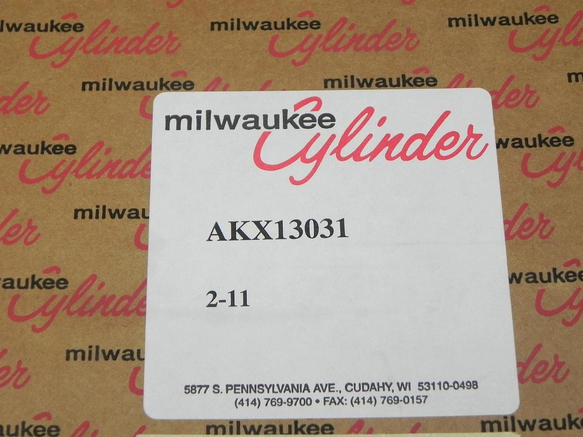 Used NIB MILWAUKEE CYLINDER AKX13031 2-11 REPAIR KIT