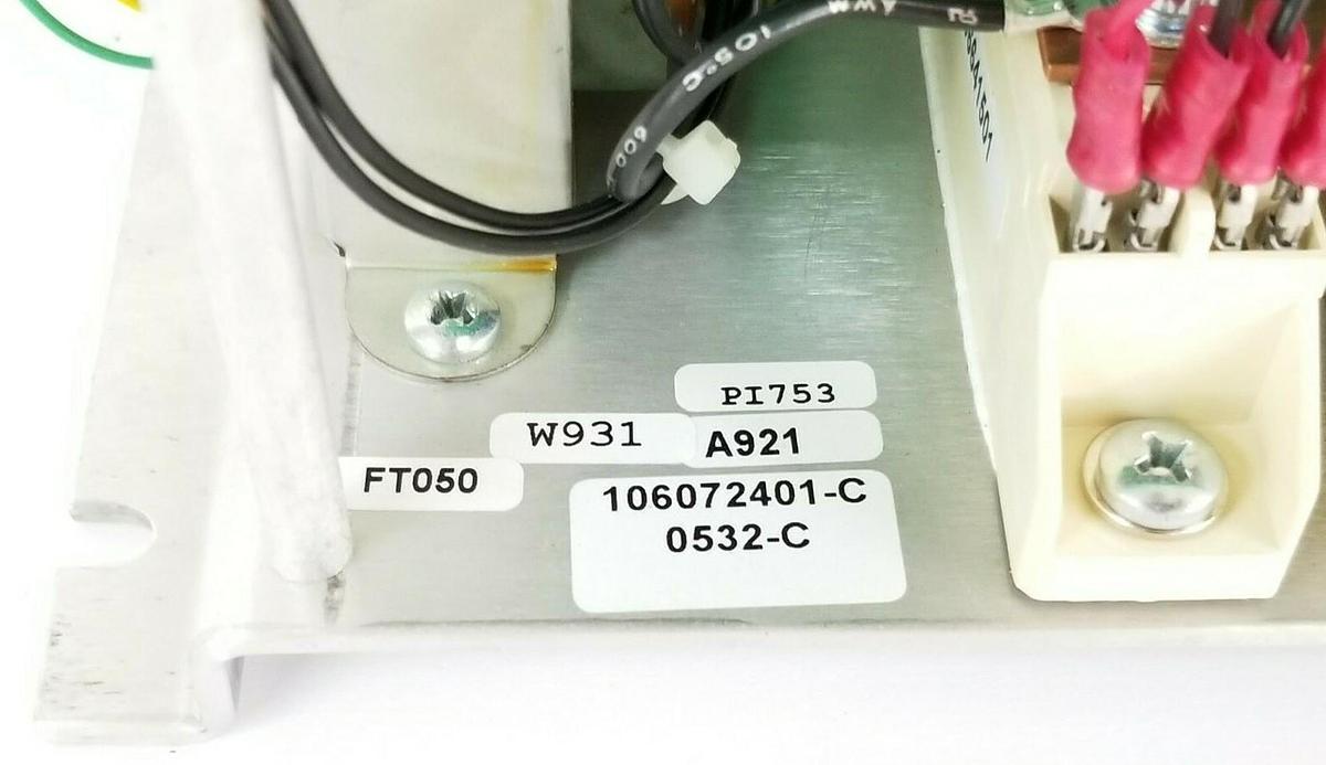 Used NEW BOSTON FINCOR 106072401-C FIELD REGULATOR REV. C 10618031HM REV. C 106072401