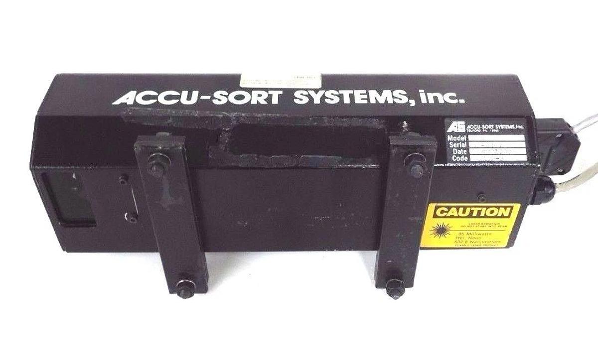 Used ACCU-SORT SYSTEMS MODEL 45L LASER BARCODE SCANNER 120VAC