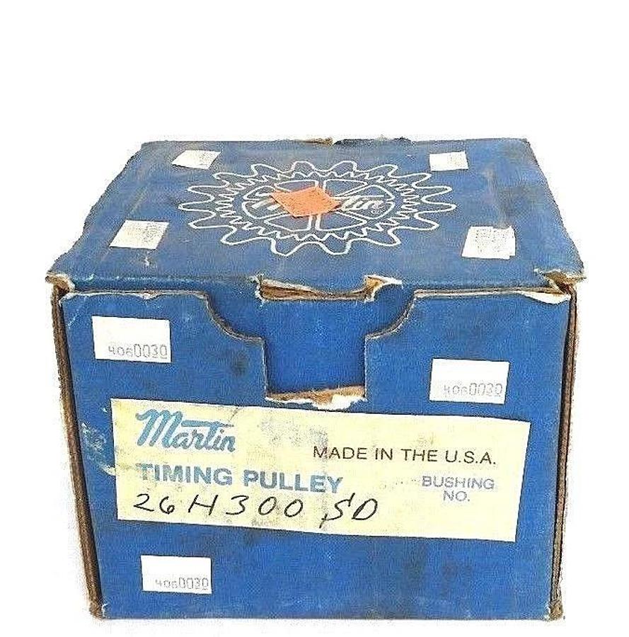 Used NIB MARTIN 26H300-SD TIMING BELT PULLEY 26H300SD