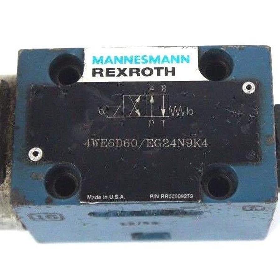 Used MANNESMANN REXROTH 4WE6D60/EG24N9K4 HYDRAULIC VALVE 4WE6D60EG24N9K4