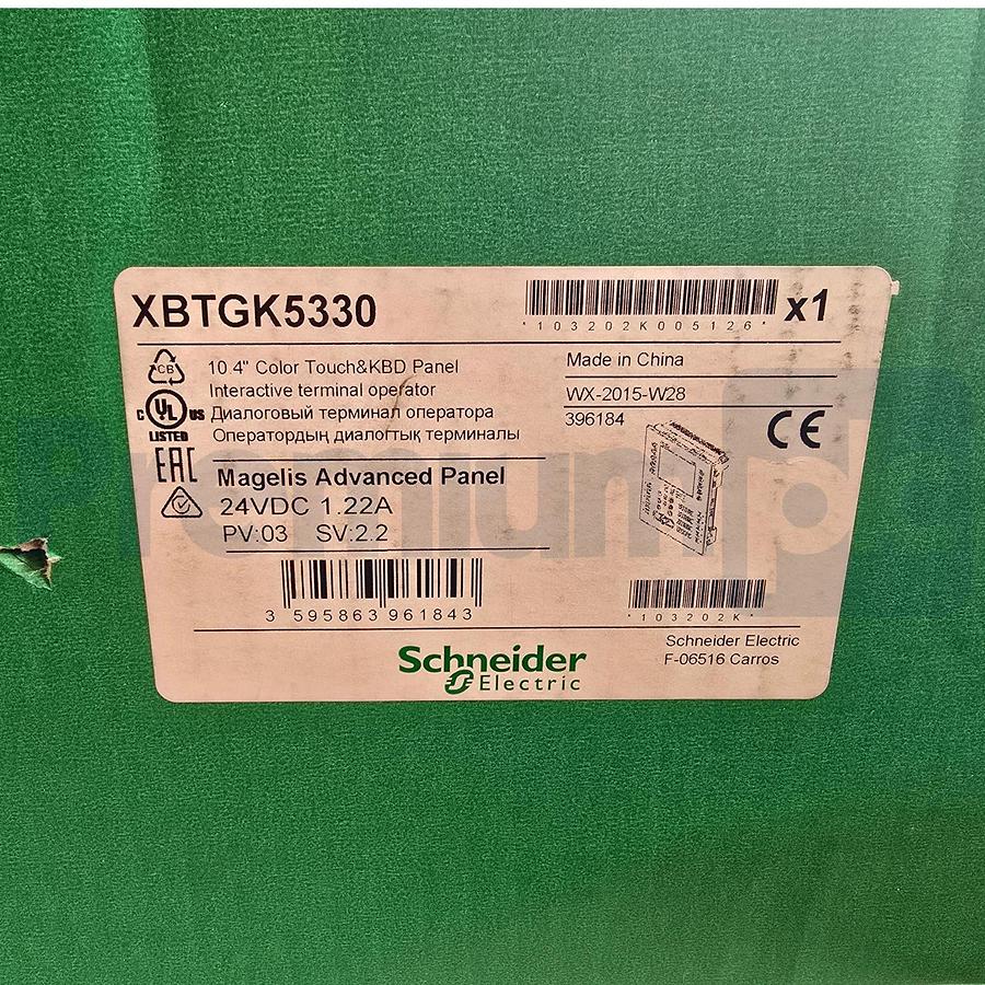 Schneider Electric XBTGK5330 Magelis Advanced 10.4" HMI Color Touch Keypad NSMP