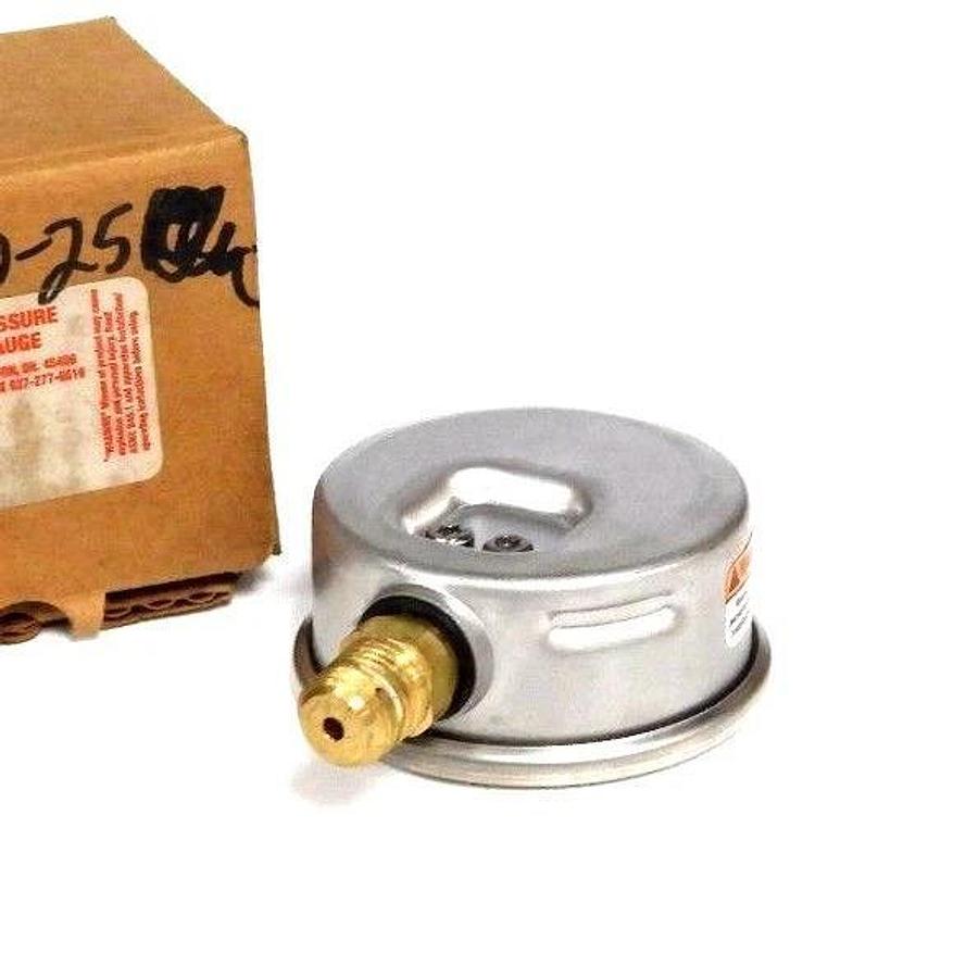 NIB LENZ AFC-100-25 PRESSURE GAUGE AFC10025
