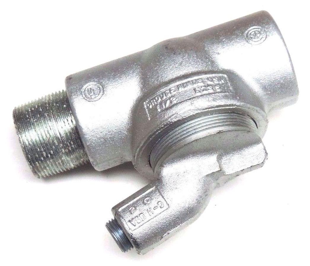 Used NIB CROUSE HINDS EZS56 CONDULET MALE & FEMALE HUB SEALING FITTING 1-1/2"
