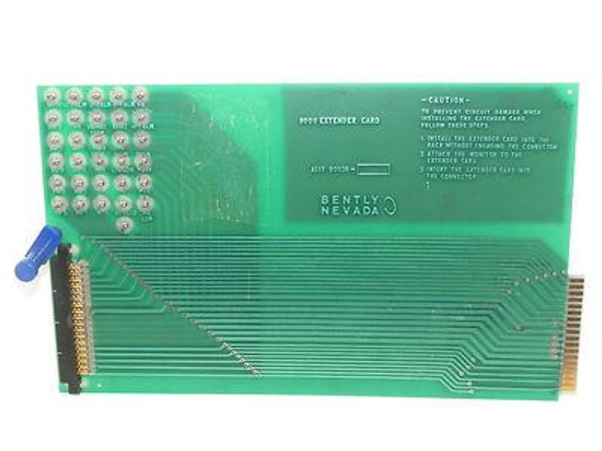 Used BENTLY NEVADA 90038-F 9000 EXTENDER CARD 90039-01