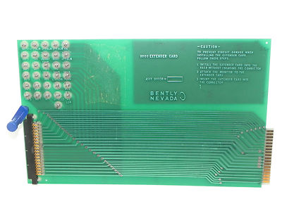 Used BENTLY NEVADA 90038-F 9000 EXTENDER CARD 90039-01