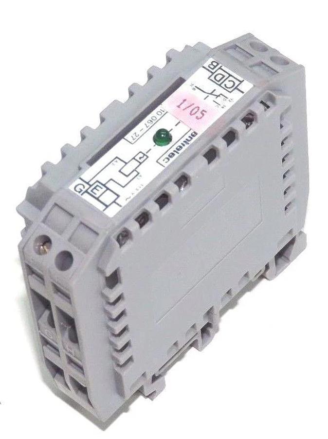 Used LOT OF 2 ENTRELEC 10 067-27 RELAY CONTROL MODULES 1006727