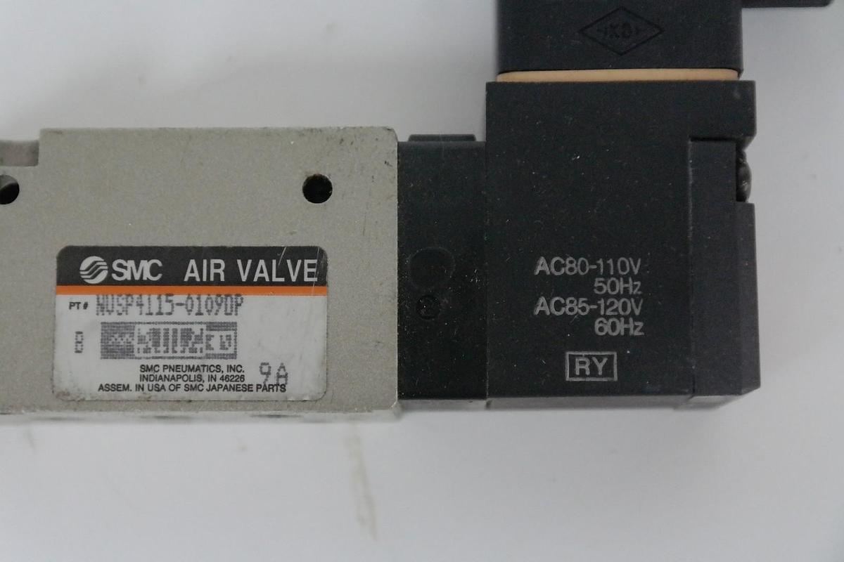NIB SMC NVSP4115-0109DP AIR VALVE 110/120V, 50/60HZ NVSP41150109DP