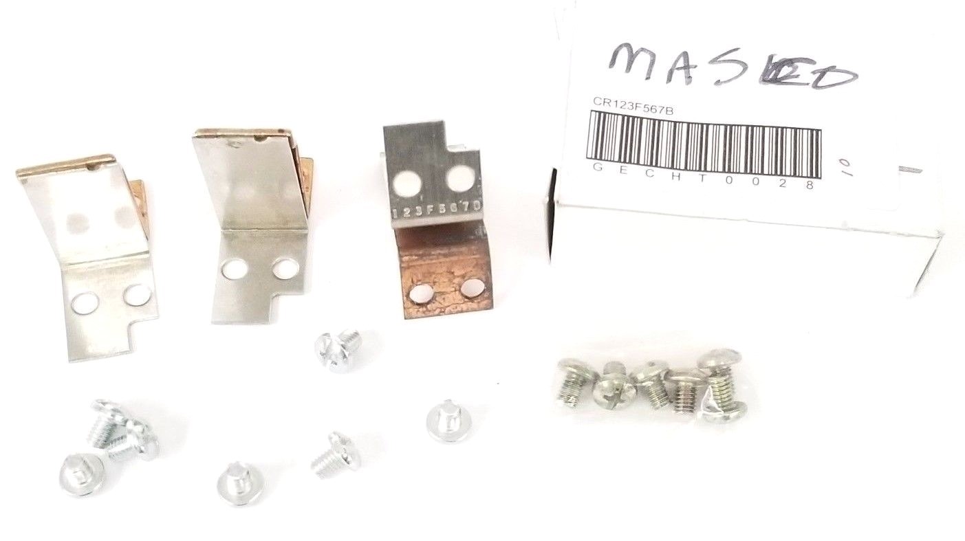 Used BOX OF 3 GENERAL ELECTRIC CR123F567B HEATER ELEMENTS W/ SCREWS