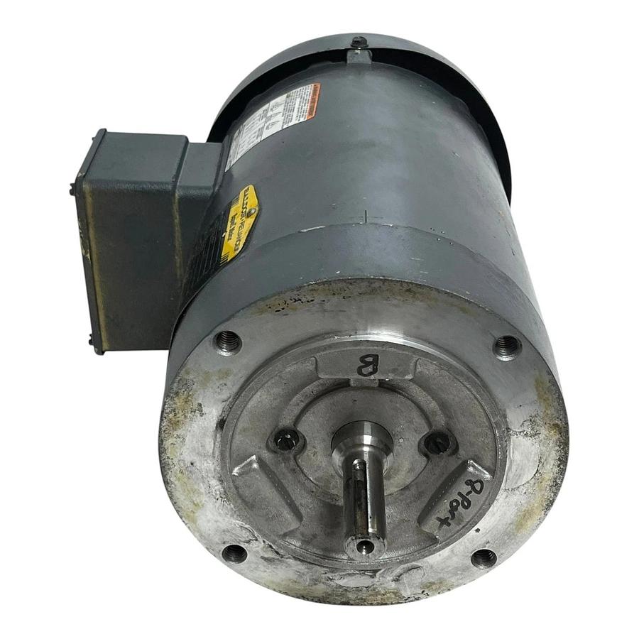 Used Baldor Reliance VEM3554 Super-E Motor 1.5HP 1770RPM 56C TEFC 3-Phase AC C-Face