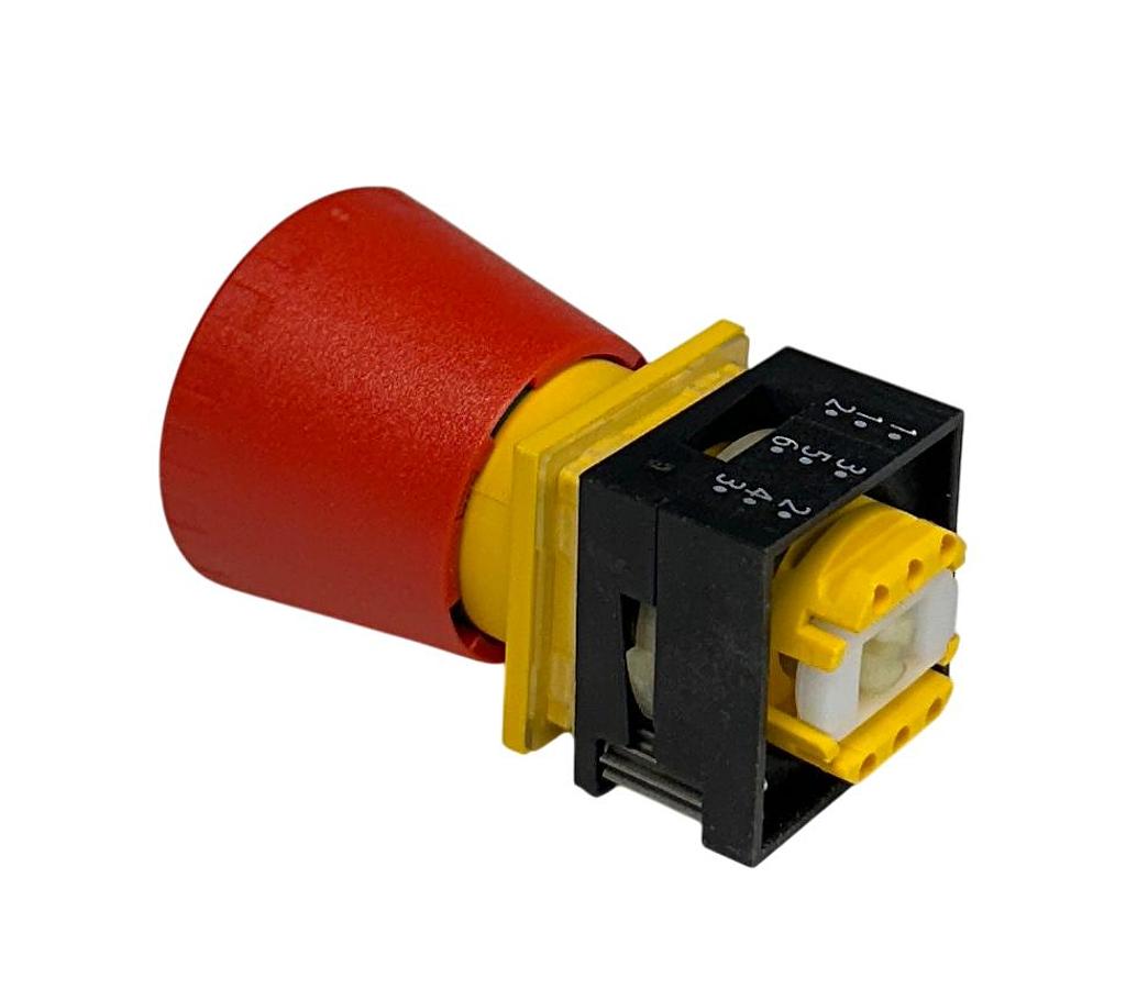 Used SIEMENS 3SB3110-1HA20 / 3SB31101HA20 NOT-HALT EMERGENCY STOP 40mm TWIST RED NSMP