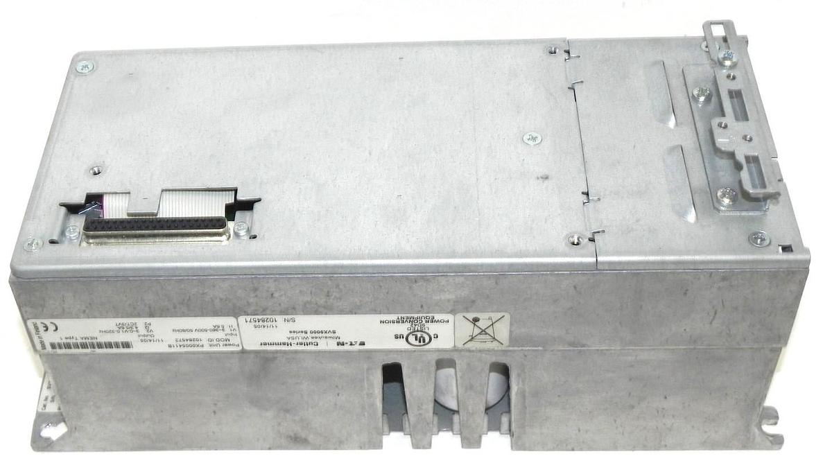Used CUTLER-HAMMER SVX002A1-4A1B1 DRIVE MOD. ID: 10284572 POWER UNIT: PX0005411B