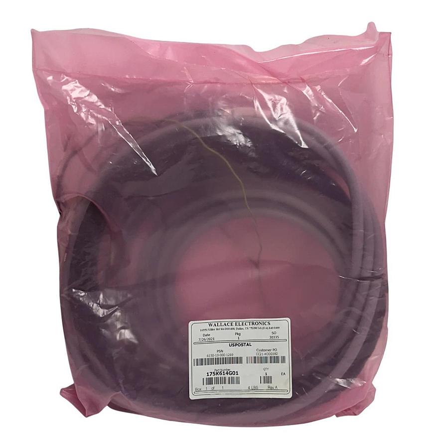 Used WALLACE ELECTRONICS 6150-13-000-1269 / 175K614G01 CORDSET ASSEMBLY NSFS