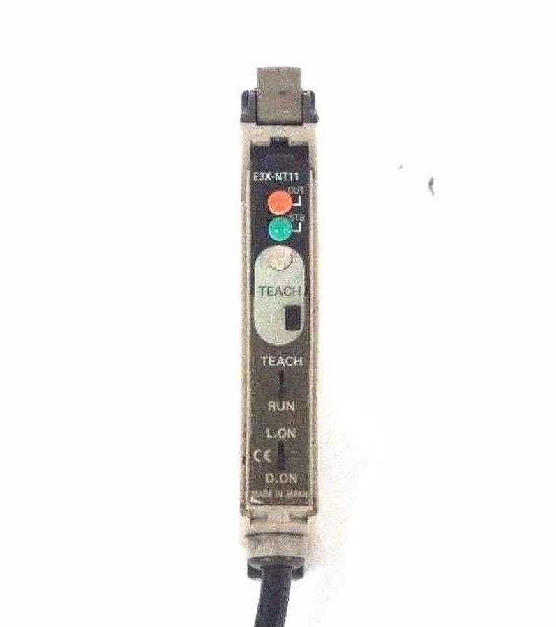 Used OMRON E3X-NT11 PHOTOELECTRIC SENSOR E3XNT11