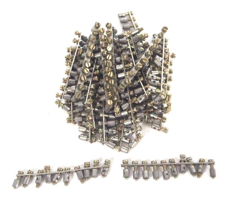 Used LOT OF 25 NEW WEIDMULLER 36860 CROSS CONNECT JUMPER BARS 10 POLE