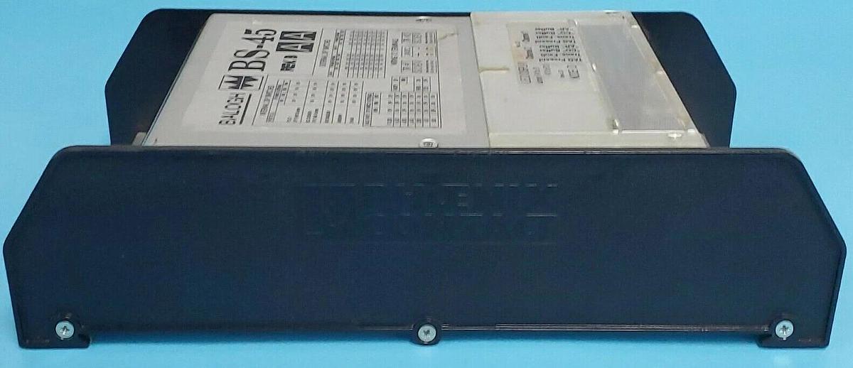 Used BALOGH BS-45AA SERIAL CONTROL UNIT REV. B HOUSING ASSEMBLY BS45AA