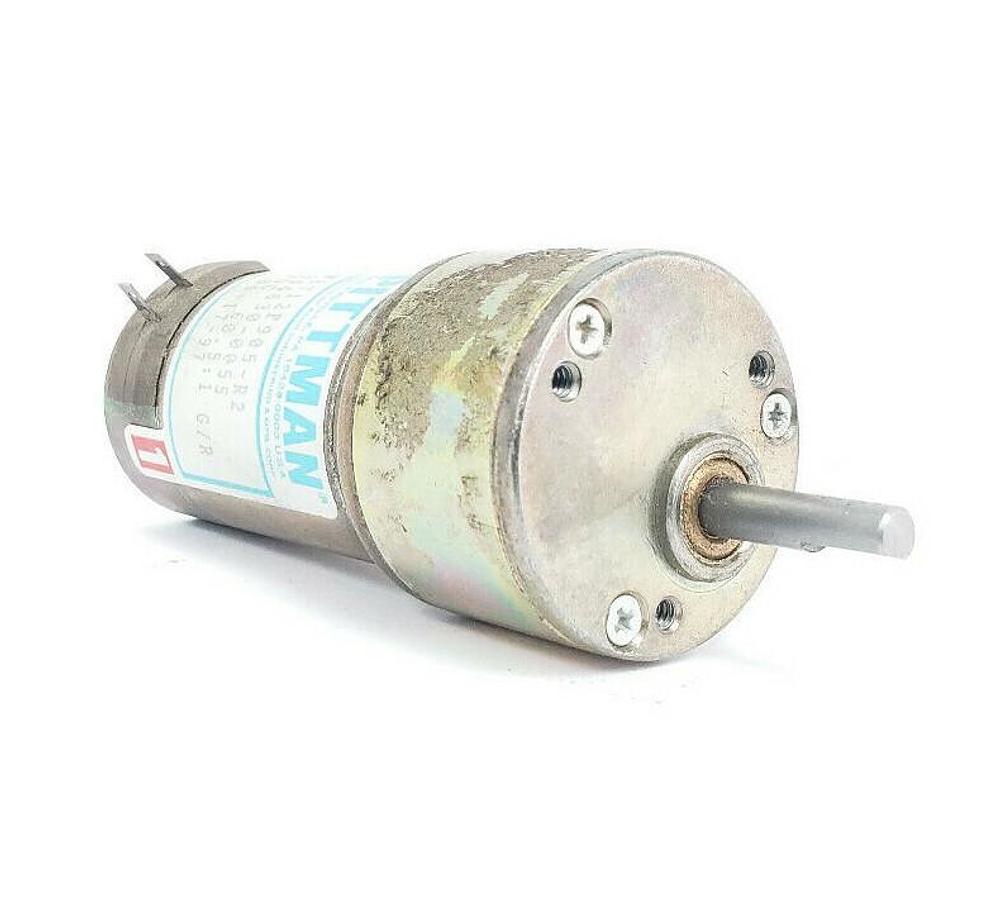 Used PITTMAN GM8712F905-R2 ELECTRIC GEAR MOTOR, 844630-0055, 30.3 VDC, 60.5:1 G/R