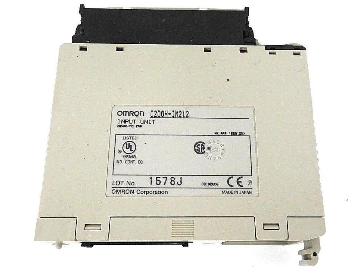 Used NIB OMRON C200H-IM212 INPUT MODULE 16PT-IN: 24VAC/DC C200HIM212