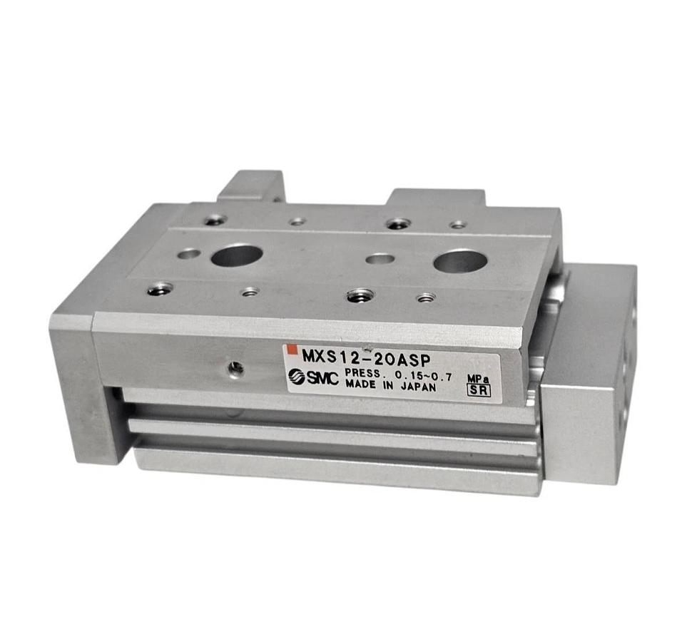 NEW SMC MXS12-20ASP CYLINDER AIR SLIDE TABLE MXS1220ASP PRESS. 0.15~0.7