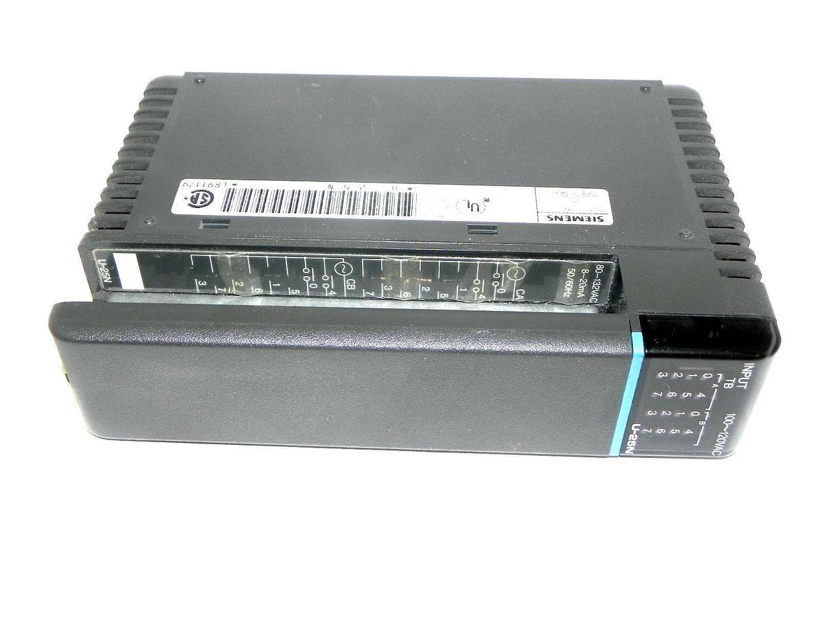 Used SIEMENS U-25N INPUT MODULE 16 POINT 100-120V U25N USED