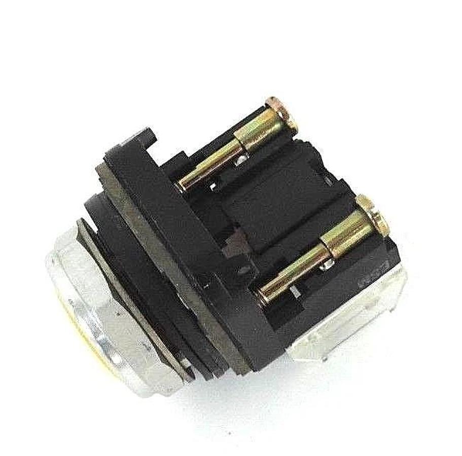 Used ALLEN BRADLEY 800T-A PUSHBUTTON 800TA, SER. T W/ 800T-XD1 SER. D CONTACT BLOCK