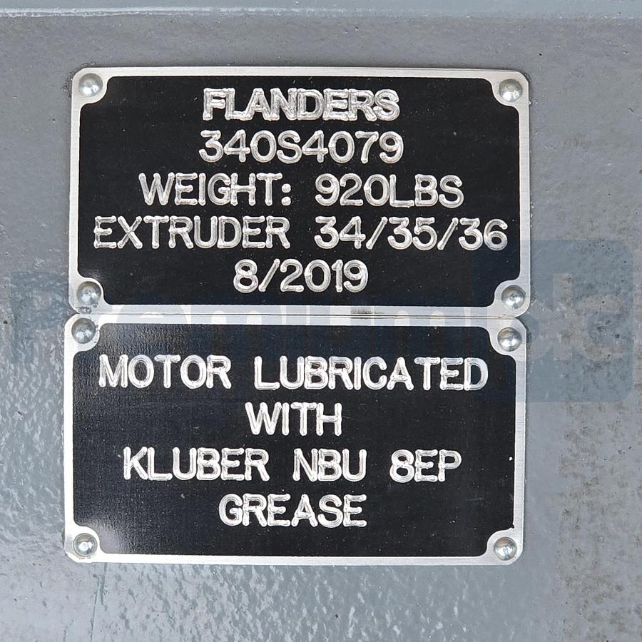 Used Carrier Vibranetics CD9-21900-97 8.5HP Extruder Vibrator/Vibratory Shaker Motor