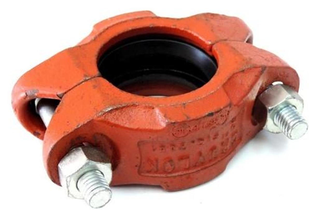 Used LOT OF 2 NEW GRUVLOK 2" PIPE COUPLINGS FIG. 7001