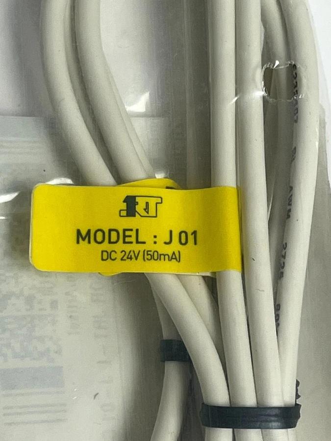 Used LOT OF 2 JRT J01 Magnetic Reed Switch Sensor 2-Wire DC 24V Cable NEW SEALED