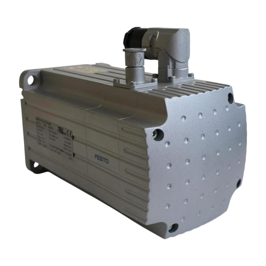 FESTO EMMS-AS-100-S-HS-RMB - 550125 EMMS-AS AC SERVO MOTOR w/BRAKE 24V NSMP