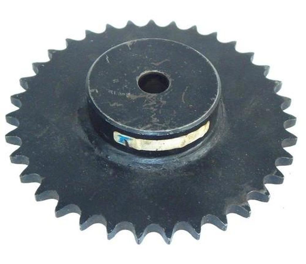 Used NEW TSUBAKI 50B35 3/4 ROLLER SPROCKET, 3/4" BORE, 50B353/4