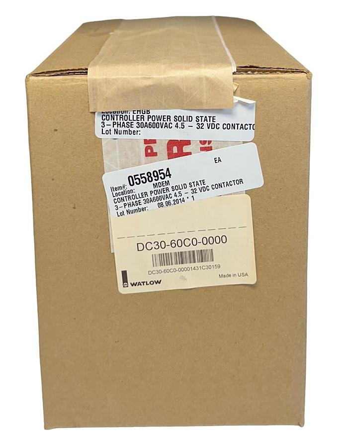 Used WATLOW DC30-60C0-0000 / DC3060C00000 DIN-a-mite POWER CONTROL 30A NSMP