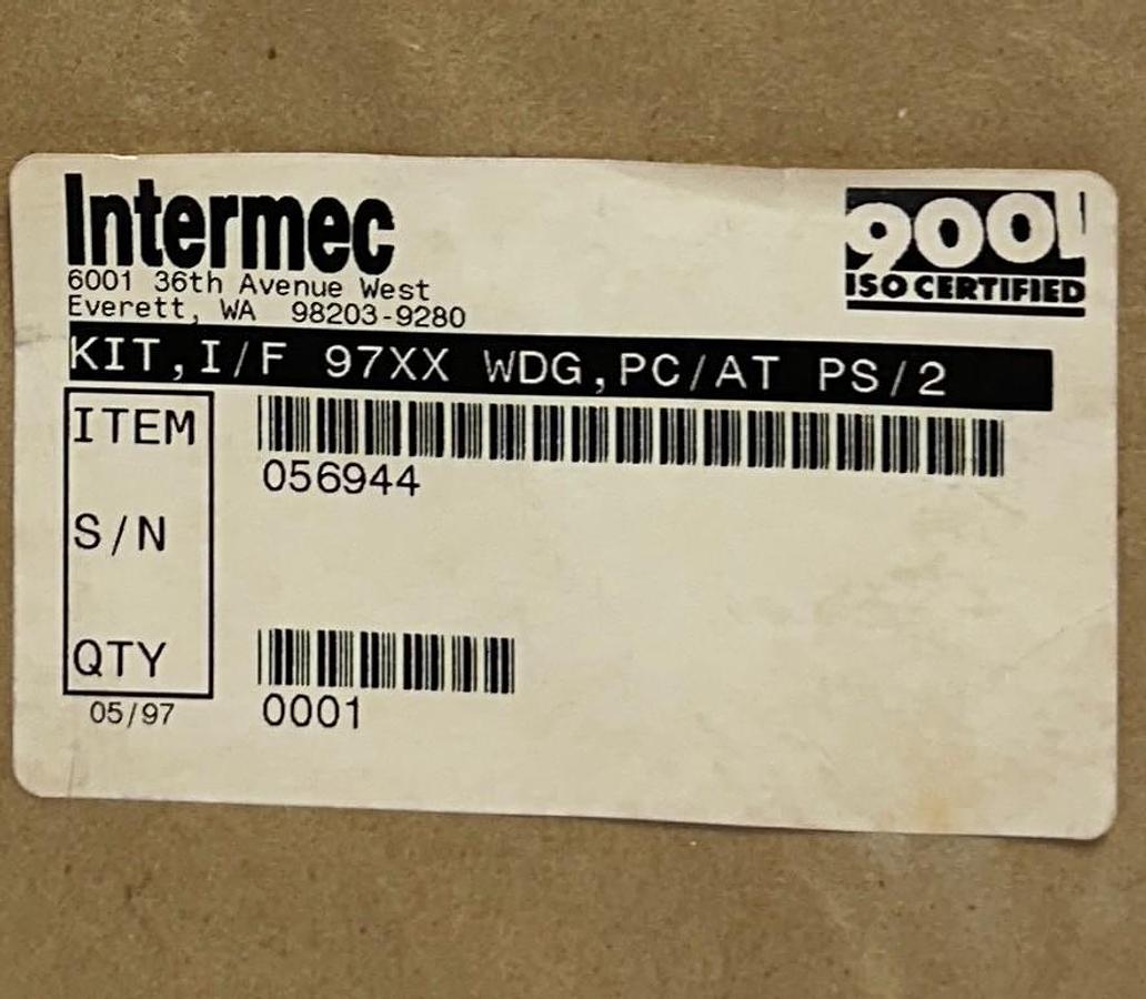 Used INTERMEC 056944 OEM KIT I/F 97XX WDG PC/AT PS/2 UNIVERSAL NSMP