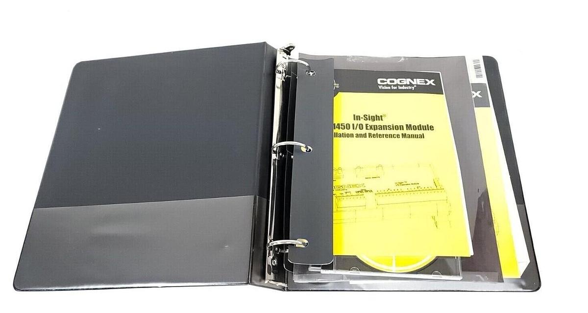 Used COGNEX 206-6229-240, 206-6364-252 IN-SIGHT SOFTWARE W/ MANUAL AND CASE