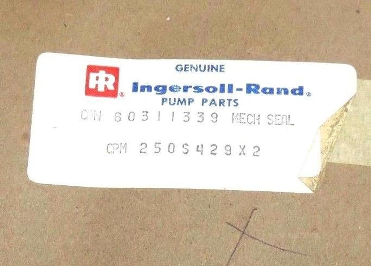 Used NIB INGERSOLL-RAND CPM 250S429X2 MECHANICAL SEAL 2.500'', CPN 603113399